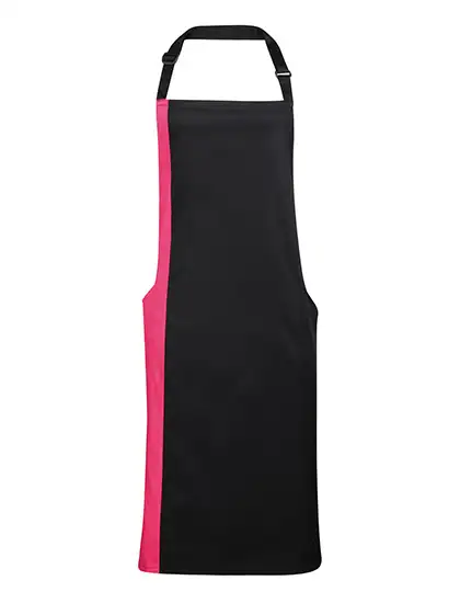 Ansicht 2 – Colours Collection Contrast Bib Apron (PW162)