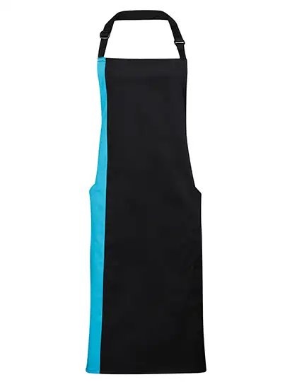 Ansicht 6 – Colours Collection Contrast Bib Apron (PW162)