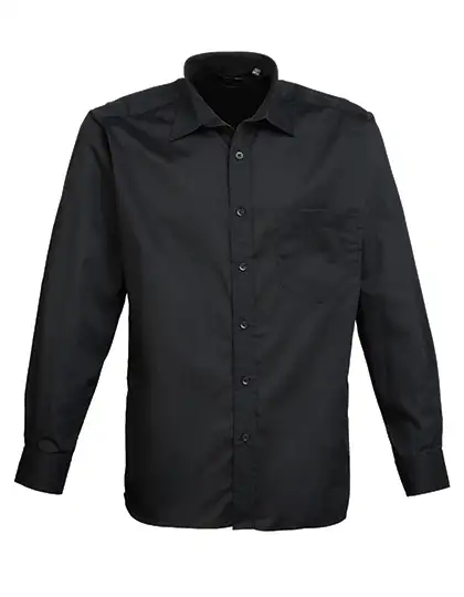 Ansicht 1 – Men´s Poplin Long Sleeve Shirt (PW200)