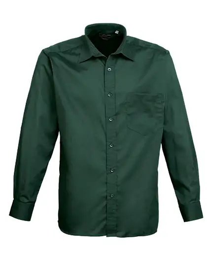 Ansicht 2 – Men´s Poplin Long Sleeve Shirt (PW200)