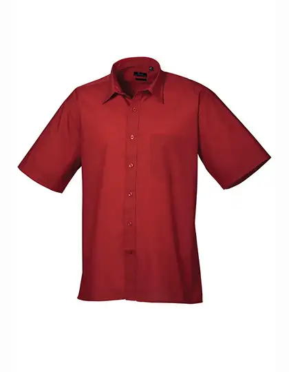 Ansicht 3 – Men´s Poplin Short Sleeve Shirt (PW202)