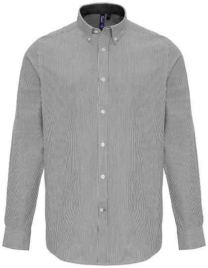 Ansicht 3 – Men´s Cotton Rich Oxford Stripes Shirt (PW238)
