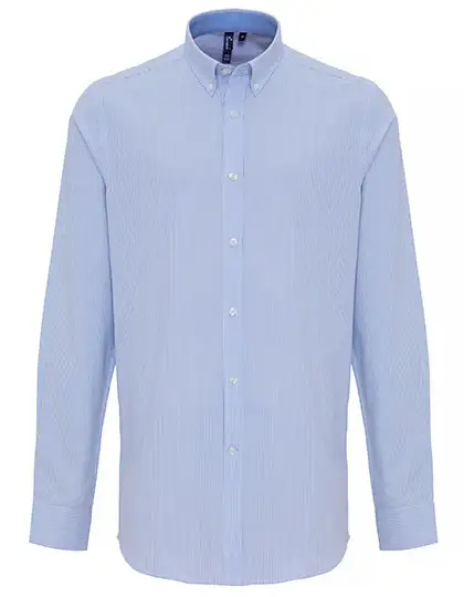 Ansicht 4 – Men´s Cotton Rich Oxford Stripes Shirt (PW238)