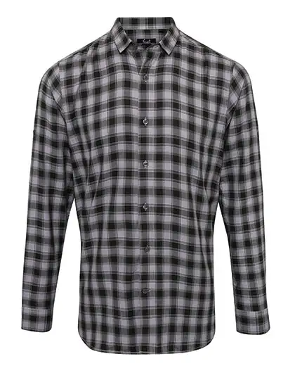 Ansicht 3 – Men´s Mulligan Check Cotton Long Sleeve Shirt (PW250)