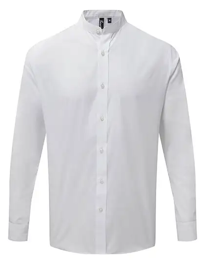 Ansicht 2 – Men´s Banded Collar Grandad Long Sleeve Shirt (PW258)