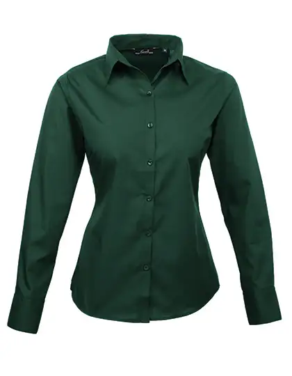 Ansicht 2 – Women´s Poplin Long Sleeve Blouse (PW300)