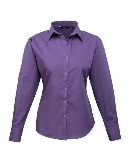 Ansicht 11 – Women´s Poplin Long Sleeve Blouse (PW300)