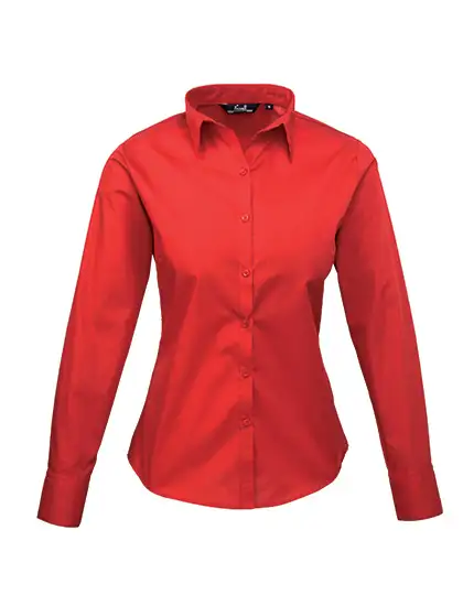 Ansicht 12 – Women´s Poplin Long Sleeve Blouse (PW300)