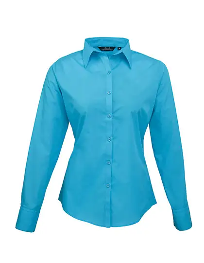 Ansicht 16 – Women´s Poplin Long Sleeve Blouse (PW300)