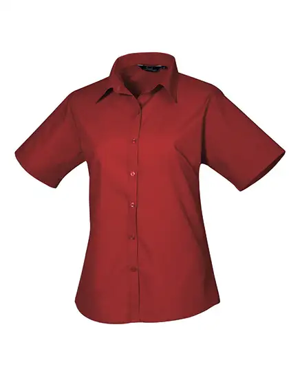Ansicht 3 – Women´s Poplin Short Sleeve Blouse (PW302)