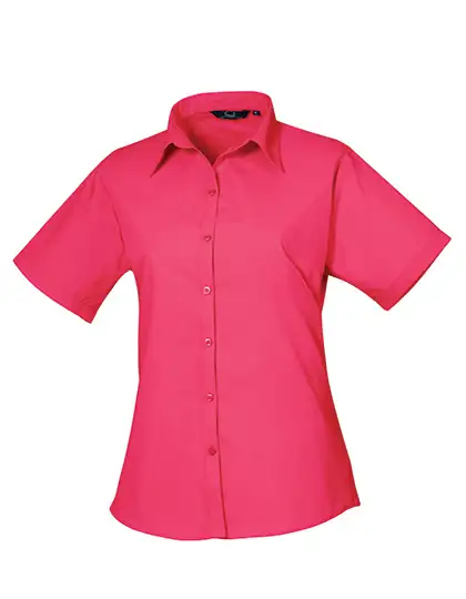 Ansicht 5 – Women´s Poplin Short Sleeve Blouse (PW302)