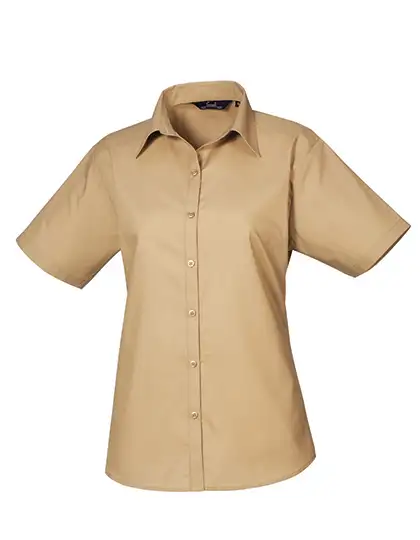 Ansicht 6 – Women´s Poplin Short Sleeve Blouse (PW302)