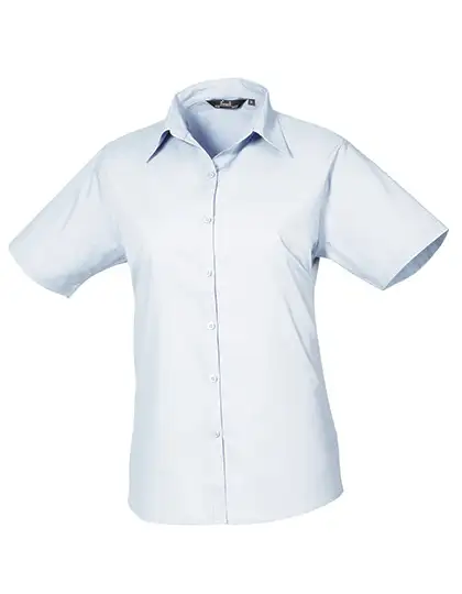 Ansicht 7 – Women´s Poplin Short Sleeve Blouse (PW302)