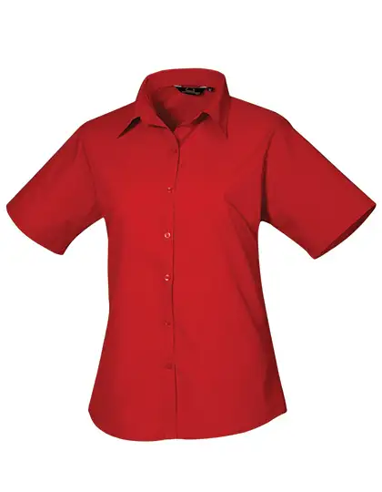 Ansicht 12 – Women´s Poplin Short Sleeve Blouse (PW302)