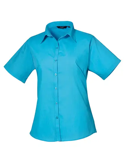 Ansicht 16 – Women´s Poplin Short Sleeve Blouse (PW302)