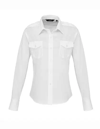 Ansicht 1 – Women´s Long Sleeve Pilot Shirt (PW310)