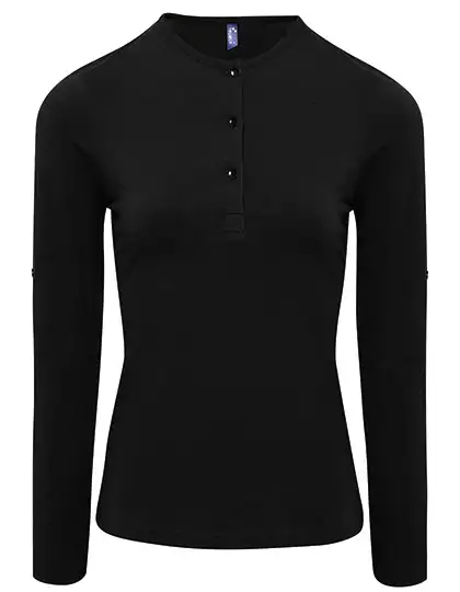Ansicht 3 – Women´s Long-John Roll Sleeve Tee (PW318)