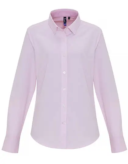 Ansicht 4 – Women´s Cotton Rich Oxford Stripes Shirt (PW338)
