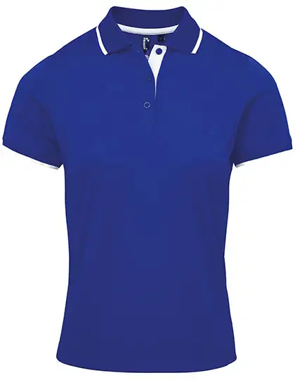 Ansicht 1 – Women´s Contrast Coolchecker® Polo (PW619)