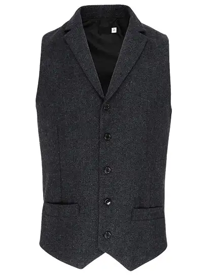 Ansicht 1 – Men´s Herringbone Waistcoat (PW625)