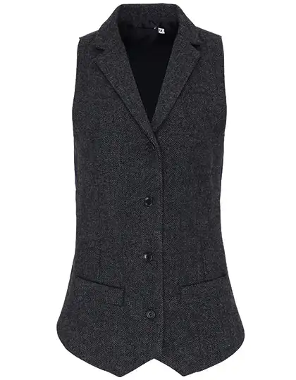 Ansicht 1 – Women´s Herringbone Waistcoat (PW626)
