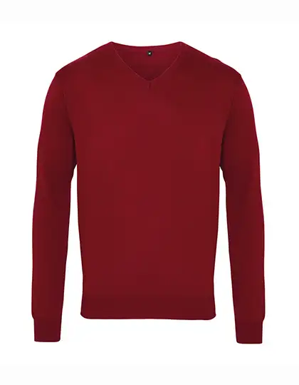 Ansicht 8 – Men´s V-Neck Knitted Sweater (PW694)