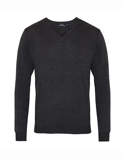 Ansicht 7 – Men´s V-Neck Knitted Sweater (PW694)