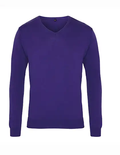Ansicht 4 – Men´s V-Neck Knitted Sweater (PW694)