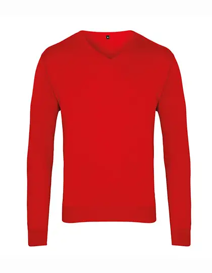 Ansicht 3 – Men´s V-Neck Knitted Sweater (PW694)