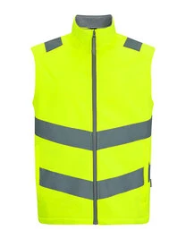 Ansicht 1 – Hi-Vis Pro Contract Ablaze Softshell Bodywarmer (RG20100)