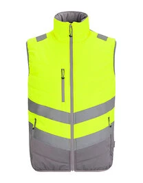 Ansicht 1 – Hi-Vis 2-Tone Thermal Baffle Bodywarmer (RG20200)