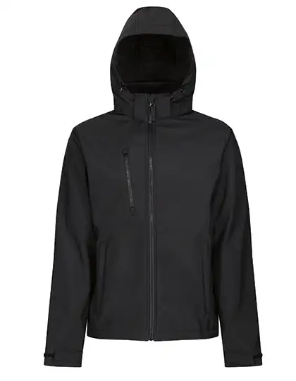 Ansicht 3 – Venturer 3-Layer Printable Hooded Softshell Jacket (RG701)