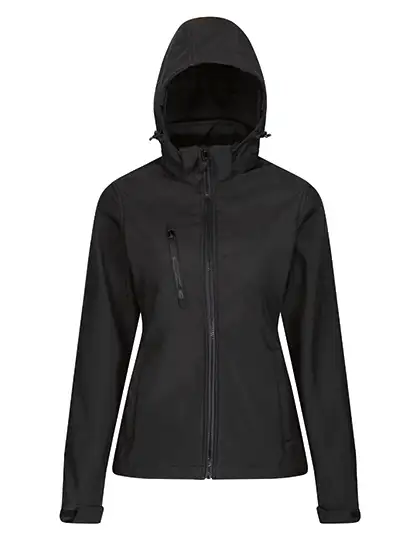 Ansicht 3 – Women´s Venturer 3-Layer Printable Hooded Softshell Jacket (RG702)