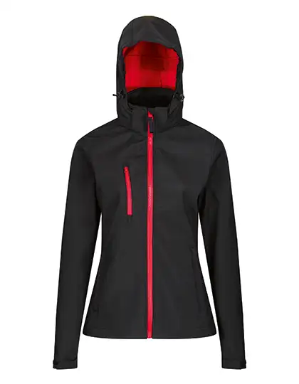 Ansicht 5 – Women´s Venturer 3-Layer Printable Hooded Softshell Jacket (RG702)