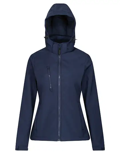 Ansicht 2 – Women´s Venturer 3-Layer Printable Hooded Softshell Jacket (RG702)