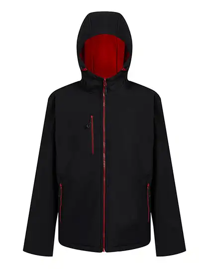 Ansicht 2 – Navigate 2-Layer Hooded Softshell Jacket (RG705)