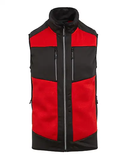 Ansicht 2 – E-volve Unisex Knit Effect Stretch Bodywarmer (RG914)
