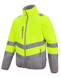 Ansicht 1 – Hi-Vis 2-Tone Thermal Baffle Jacket (RG9430)