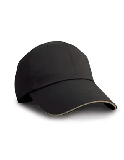 Ansicht 1 – Herringbone Cap With Sandwich Peak (RH38)