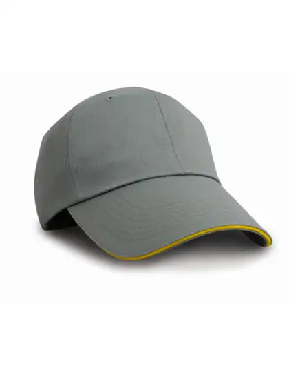 Ansicht 3 – Herringbone Cap With Sandwich Peak (RH38)
