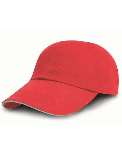 Ansicht 5 – Brushed Cotton Decorators Cap With Sandwich Peak (RH50)