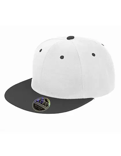 Ansicht 6 – Bronx Original Flat Peak Snapback Dual Colour Cap (RH82)