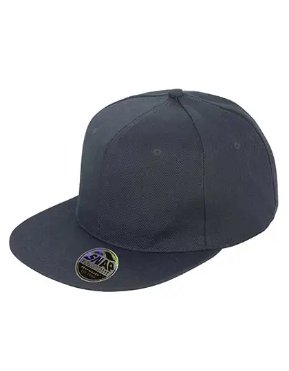 Ansicht 1 – Bronx Original Flat Peak Snapback Cap (RH83)