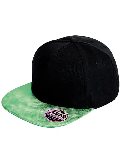 Ansicht 2 – Bronx Flat Glitter Peak Snapback Cap (RH87)