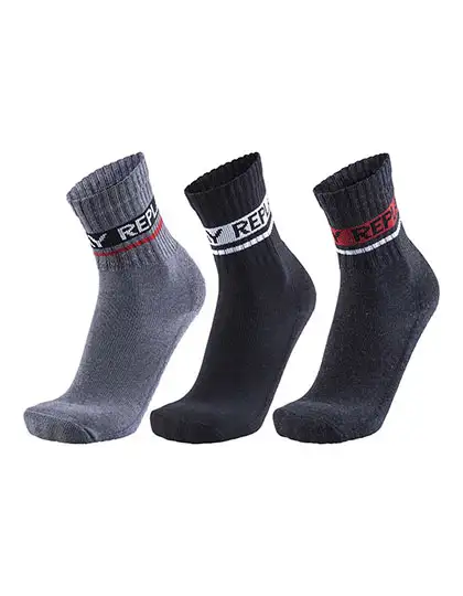Ansicht 1 – Tennis Socks (3 Pair Card wrap) (RP100634)