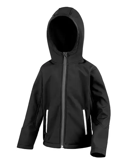 Ansicht 1 – Youth TX Performance Hooded Soft Shell Jacket (RT224Y)
