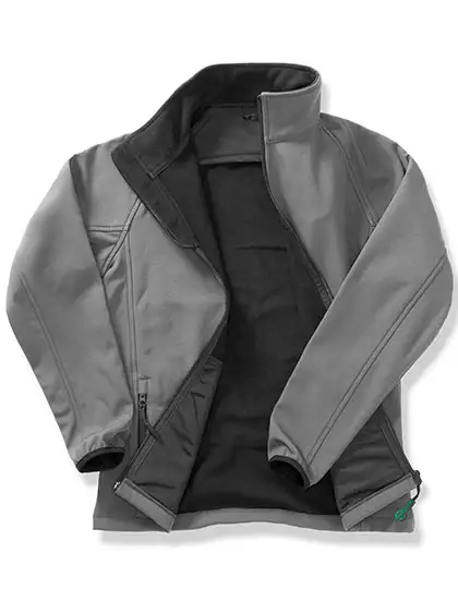 Ansicht 4 – Men's Printable Softshell Jacket with Recycled Fleece Inner (RT231)