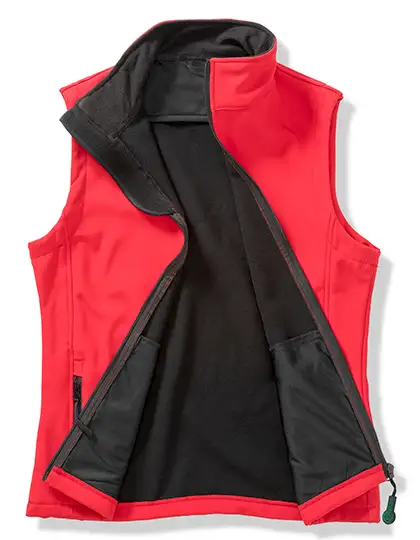 Ansicht 3 – Women´s Printable Softshell Bodywarmer with Recycled Fleece Inner (RT232F)