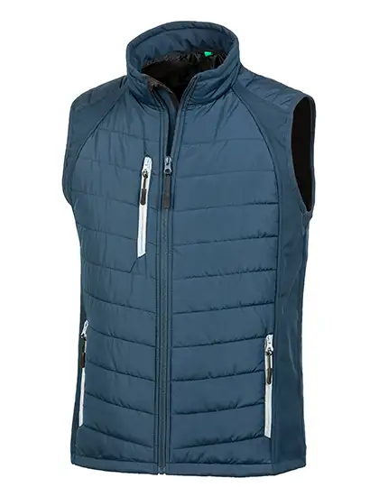 Ansicht 6 – Recycled Compass Padded Softshell Gilet (RT238)