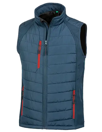 Ansicht 2 – Recycled Compass Padded Softshell Gilet (RT238)
